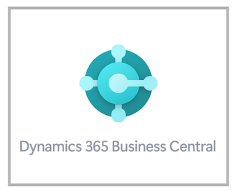 Logo for Dynamics 365 Business Central showing a circular icon with interconnected nodes and the text 'Dynamics 365 Business Central' underneath.