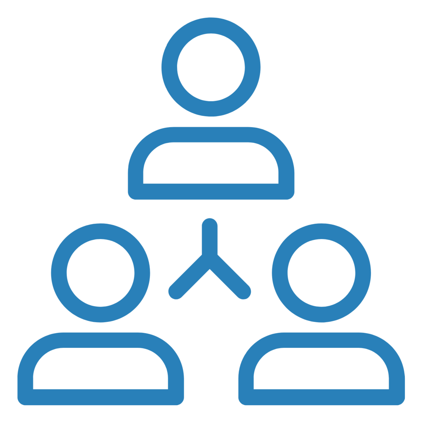 Team or group icon - maintenance software makes teams work together