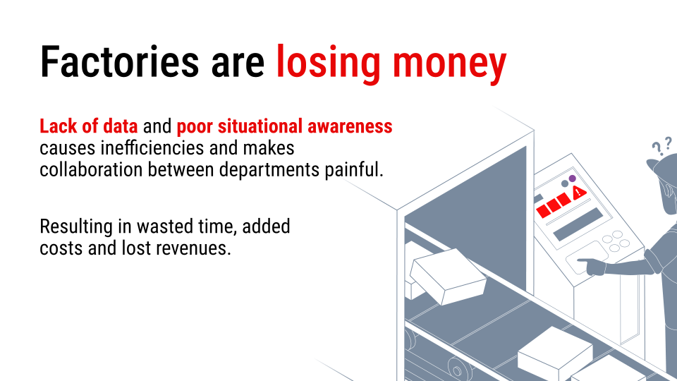 the lack of manufacturing efficiency keeps factories losing money