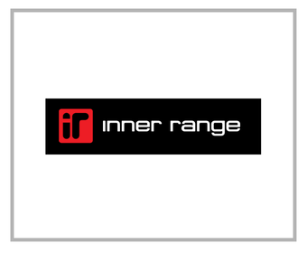 Inner Range logo with red icon and black text on a white background.